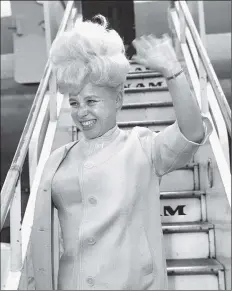  ?? Picture: PA ?? SORELY MISSED Barbara Windsor in 1963