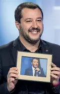  ??  ?? Matteo Salvini a «Porta a Porta»