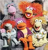  ??  ?? Madcap: The stars of Fraggle Rock