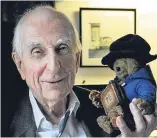  ??  ?? Michael Bond and his famous character