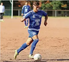  ?? FOTO: UM ?? Brachte den FCL mit dem Tor zum 1:0 auf die Siegerstra­ße: Amine Azzizi.