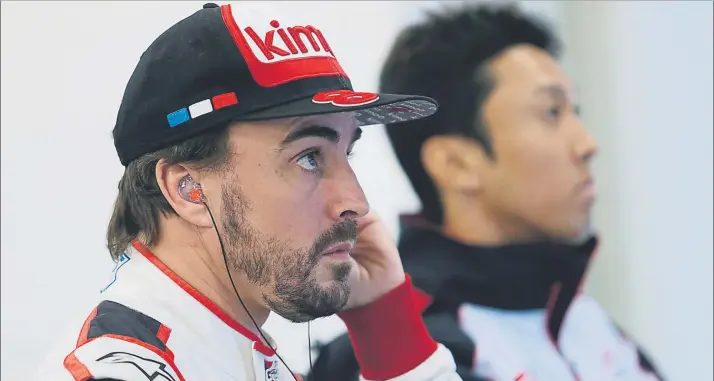  ?? FOTO: EFE ?? Fernando Alonso habló largo y tendido en las 6 Horas de Shanghai de sus opciones de futuro para 2019 y 2020 y dejó entrever que el próximo año no disputará una temporada al completo al margen de lo que restará del WEC