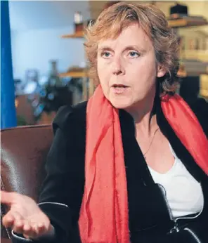  ??  ?? Present imperfect: Doha negotiatio­ns were not an easy ride, said European Climate Commission­er Connie Hedegaard.
