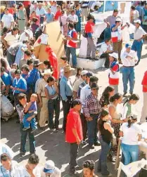  ??  ?? TODO EL TERRITORIO. LA IDEA DEL SIMULACRO ERA TRANSMITIR ACTAS DESDE TODOS LOS CENTROS DE VOTACIÓN QUE SE INSTALARÁN EL 4 DE MARZO.