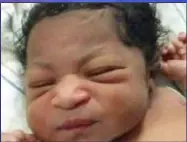  ?? SUBMITTED PHOTO ?? This newborn baby was found abandoned on the porch of an Upper Darby home.