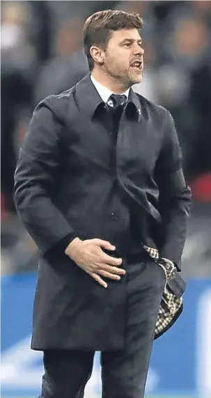  ??  ?? Tottenham manager Mauricio Pochettino.