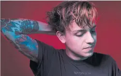  ?? WARNER MUSIC ?? Toronto singersong­writer Scott Helman, a veteran of the music business at 22, opens for Vance Joy at the Budweiser Stage on Friday.