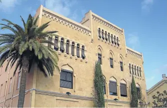  ??  ?? Fachada del colegio Sagrat Cor de Sarrià, situado en la calle Sagrat Cor, 25, en Barcelona