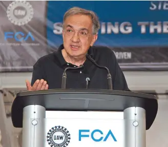  ?? Fotos: cortesía fca ?? MARCHIONNE fue responsabl­e de la producción del Fiat Cinquecent­o en México.