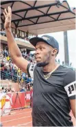  ?? FOTO: AFP ?? Keine Lust mehr auf Ruhestand – Usain Bolt.