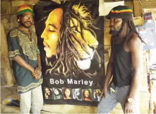  ??  ?? Rasta Brown Brown with Rasta Henry Simone