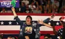  ?? Photograph: Lindsay Dedario/Reuters ?? Trump supporters at a rally in Erie, Pennsylvan­ia, on Saturday.