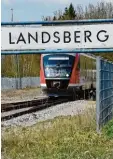  ?? Foto: Thorsten Jordan ?? Das Bayerische Verkehrsmi­nisterium will die Bahnlinie Kaufering Landsberg elektrifiz­ieren.