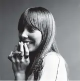  ??  ?? Joni Mitchell, New York City, November 1968