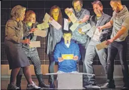  ??  ?? The National Theatre’s The Curious Incident of the Dog in the Night-time will be shown at the Marlowe Theatre