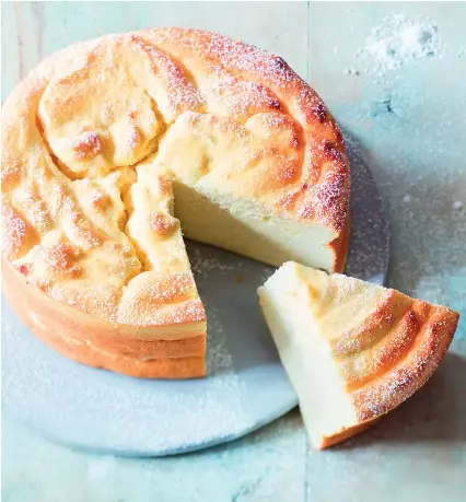 Gateau Au Fromage Frais Et A La Vanille Pressreader