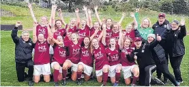  ?? PHOTO: SUPPLIED ?? One more . . . Dunedin Technical celebrates after earning a spot in the final of the Kate Sheppard Cup with a 42 semifinal win over Wellington United in Wellington on Saturday.