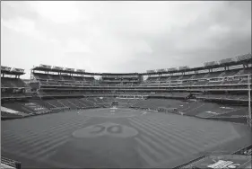  ?? NICK WASS/AP PHOTO ?? The reigning World Series champion Washington Nationals are ready to open the 2020 MLB season tonight gainst the Yankees at Nationals Park.