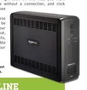  ?? ?? » Amazon Basics’ 1200W UPS should last for around two hours.