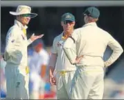  ?? GETTY IMAGES ?? Michael Clarke (left) defended his tenure as captain stating he always played within the rules of the game.