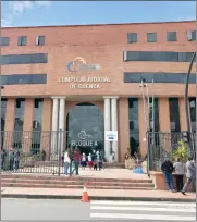  ?? KOQ ?? La audiencia de juicio que culminó ayer se cumplió en el Complejo Judicial de Cuenca.