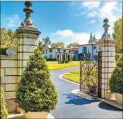  ?? Mercer Vine ?? THIS HOLMBY HILLS home was owned by a real estate developmen­t group head by Robert Shapiro.