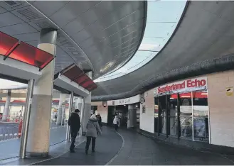  ??  ?? The bag theft happened on the Metro line between Pallion and Park Lane, in Sunderland city centre.