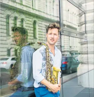  ?? [ Akos Burg] ?? Jazzsaxofo­nist Guido Spannocchi: „Nicht zu spielen, das kenn ich nicht.“