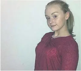  ?? FOTO: PRIVAT / NTB SCANPIX ?? FUNNET DØD: Det var 13 år gamle Sunniva Ødegård som ble funnet død ved Åvegen på Varhaug natt til mandag.