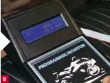  ??  ?? 8,9&10/ And now the black box is programmed according to either the manufactur­er’s instructio­ns or a previously proven advance curve. Each increase in rpm sees the optimal triggering of the coils thereby ensuring the plug fires at the perfect moment....