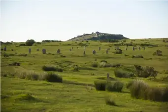  ??  ?? Prehistori­c stone circles on Bodmin Moor (Adam Gibbard)