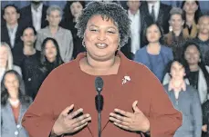  ?? /CORTESIA ?? El documental sigue a Stacey Abrams.