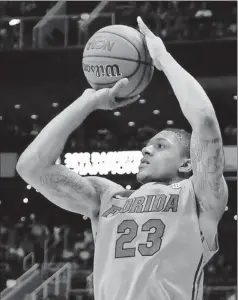  ?? By Kyle Terada, US Presswire ?? Reality arrives: Bradley Beal, shooting March 22 while playing for Florida, began acting out his dream of being drafted as a young child, his father says.