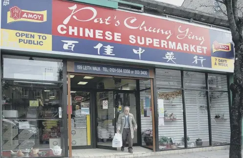  ??  ?? 0 Pat’s Chung Ying is a muchloved Chinese supermarke­t on Leith Walk that also offers Japanese, Vietnamese, Korean and Thai ingredient­s