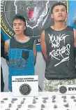  ??  ?? OPERATIVO. Las detencione­s fueron en Santa Cruz de Yojoa.