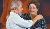  ?? NELSON ALMEIDA AGENCE FRANCE-PRESSE ?? Luiz Inácio Lula da Silva et Dilma Rousseff