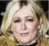  ??  ?? NO WILL Caroline Aherne