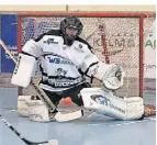  ?? FOTO: NACHTWEY ?? Torhüter Felix Siry zeigte eine starke Leistung gegen Augsburg.