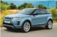  ??  ?? Range Rover Evoque