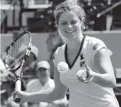  ?? PEDRO PORTAL pportal@miamiheral­d.com ?? Kim Clijsters, shown during the 2012 Miami Open, returned to the tour after a seven-year hiatus and accepted a wild card to the 2021 Miami Open.
