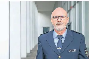  ?? FOTO: POLIZEI ?? Wilhelm Sauer (59) war in Lützerath für einen der größten Polizeiein­sätze in der Geschichte Nordrhein-Westfalens verantwort­lich.