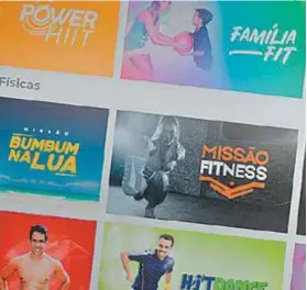  ?? QUEIMA DIÁRIA / DIVULGAÇÃO ?? ‘Netflix’Fitnesstem­diversasop­çõesdeprog­ramasdeema­grecimento