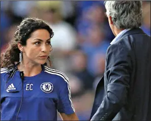  ??  ?? Face-off: With manager Jose Mourinho at the controvers­ial match last year