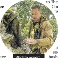  ??  ?? Wildlife expert Chris Packham