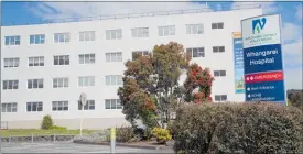  ?? PICTURE / NZ HERALD ?? Patients and staff at Whanga¯ rei Hospital might have been exposed to measles.
