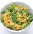  ??  ?? Kitchen tip: This fried rice is best made with day-old rice, because older rice is drier, firmer and better at absorbing flavours.