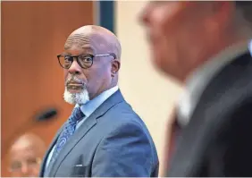  ?? KELLY WILKINSON/INDYSTAR ?? Rev. David Greene of Concerned Clergy of Indianapol­is is one of several Black faith leaders speaking out against Senate Bill 202.