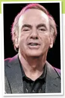  ??  ?? NEIL DIAMOND, who will perform in concert at Dublin’s 3Arena in October on his 50th Anniversar­y World Tour, is releasing a 3CD collection to mark the milestone in his incredible career.
The 50th Anniversar­y Collection is a career-spanning...