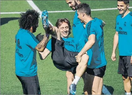  ?? FOTO: EFE ?? Marcelo, Modric y Cristiano serán algunas de las ausencias del Madrid ante el Leganés en duelo de hoy en el Bernabéu