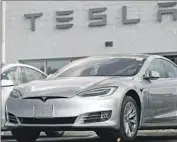  ?? David Zalubowski Associated Press ?? NHTSA’S INQUIRY now covers Tesla Model Y, X, S and 3 vehicles from the 2014 model year onward.